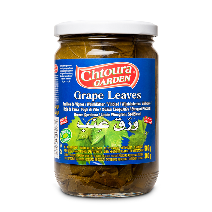 Chtoura Garden Pickled Grape Leaves Lebanon 12x500g Tema Fine Foods Pickled Grape Leaves Lebanon 12x500g 1976 Chtoura Garden