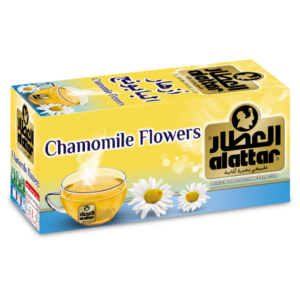 Al Attar, 24 pack/box, 12 bags/pack Chamomile, Jordan (1.5g) (3 bags free)