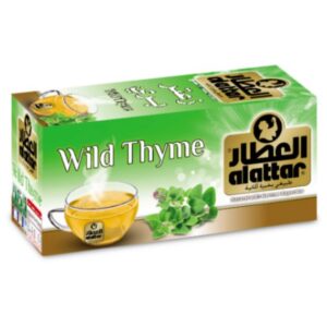Al Attar, 24 pack / 12 bags, Tea Wild Thym, Jordan (2.5g) (3 bags free)